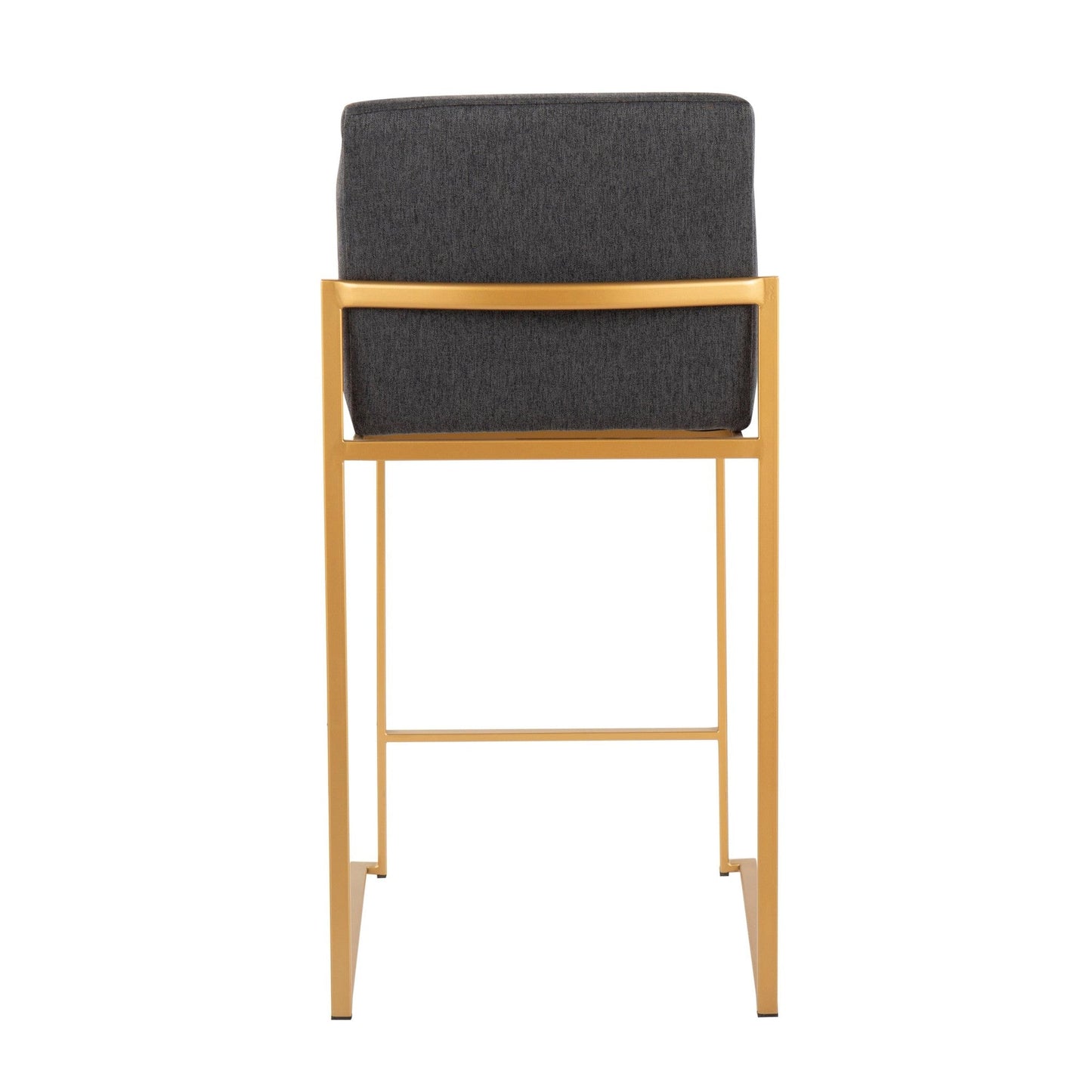 Majestic Office Furniture High Back 26" Fixed-Height Counter Stool - Set of 2