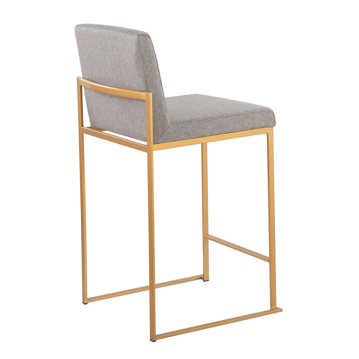 Majestic Office Furniture High Back 26" Fixed-Height Counter Stool - Set of 2