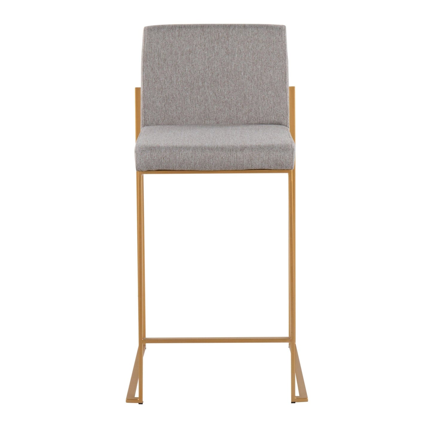 Majestic Office Furniture High Back 26" Fixed-Height Counter Stool - Set of 2