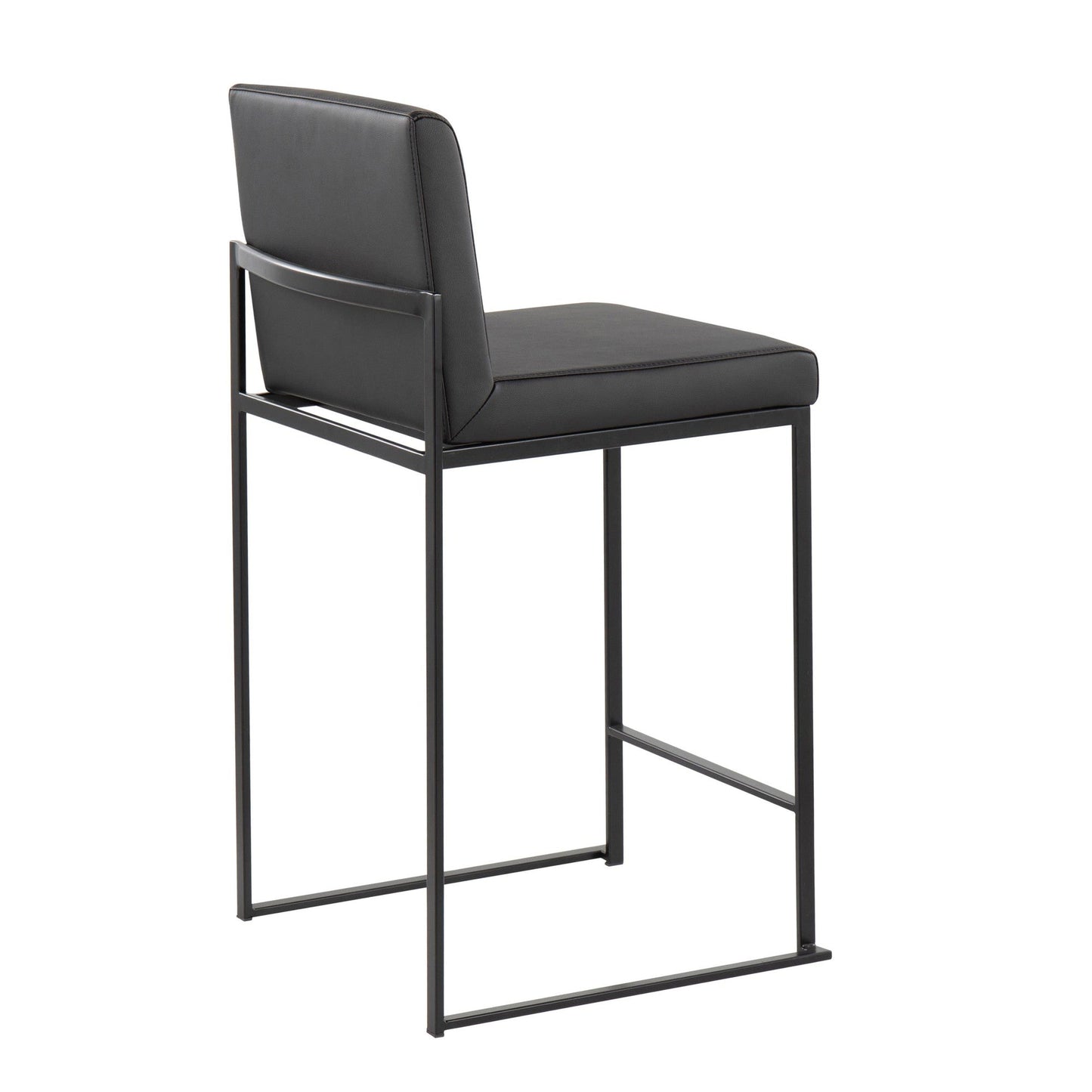 Majestic Office Furniture High Back 26" Fixed-Height Counter Stool - Set of 2