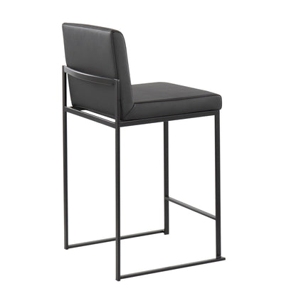 Majestic Office Furniture High Back 26" Fixed-Height Counter Stool - Set of 2