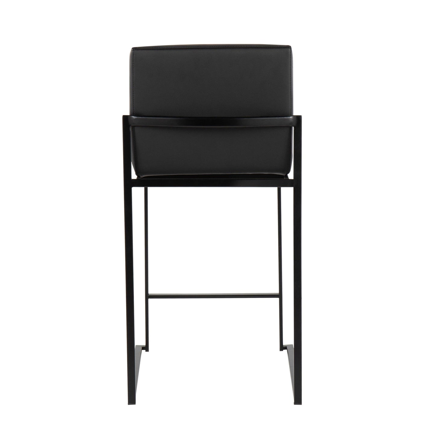 Majestic Office Furniture High Back 26" Fixed-Height Counter Stool - Set of 2