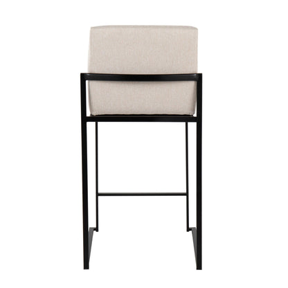 Majestic Office Furniture High Back 26" Fixed-Height Counter Stool - Set of 2