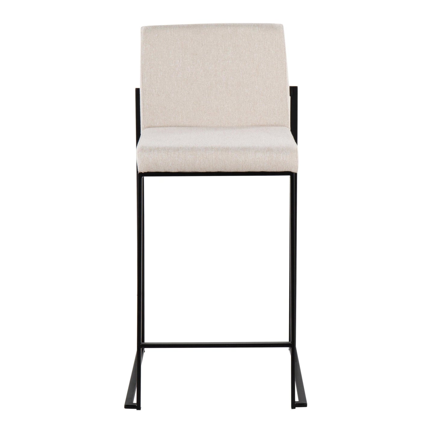Majestic Office Furniture High Back 26" Fixed-Height Counter Stool - Set of 2