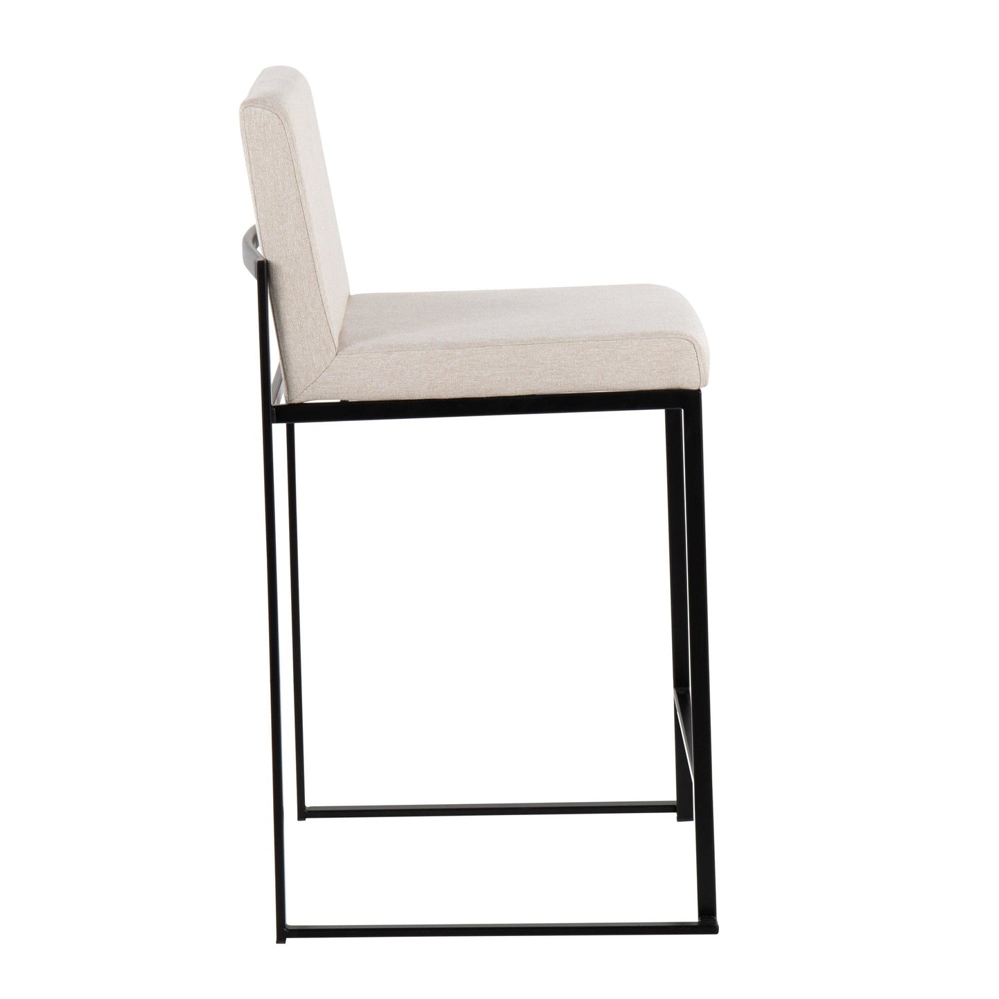 Majestic Office Furniture High Back 26" Fixed-Height Counter Stool - Set of 2