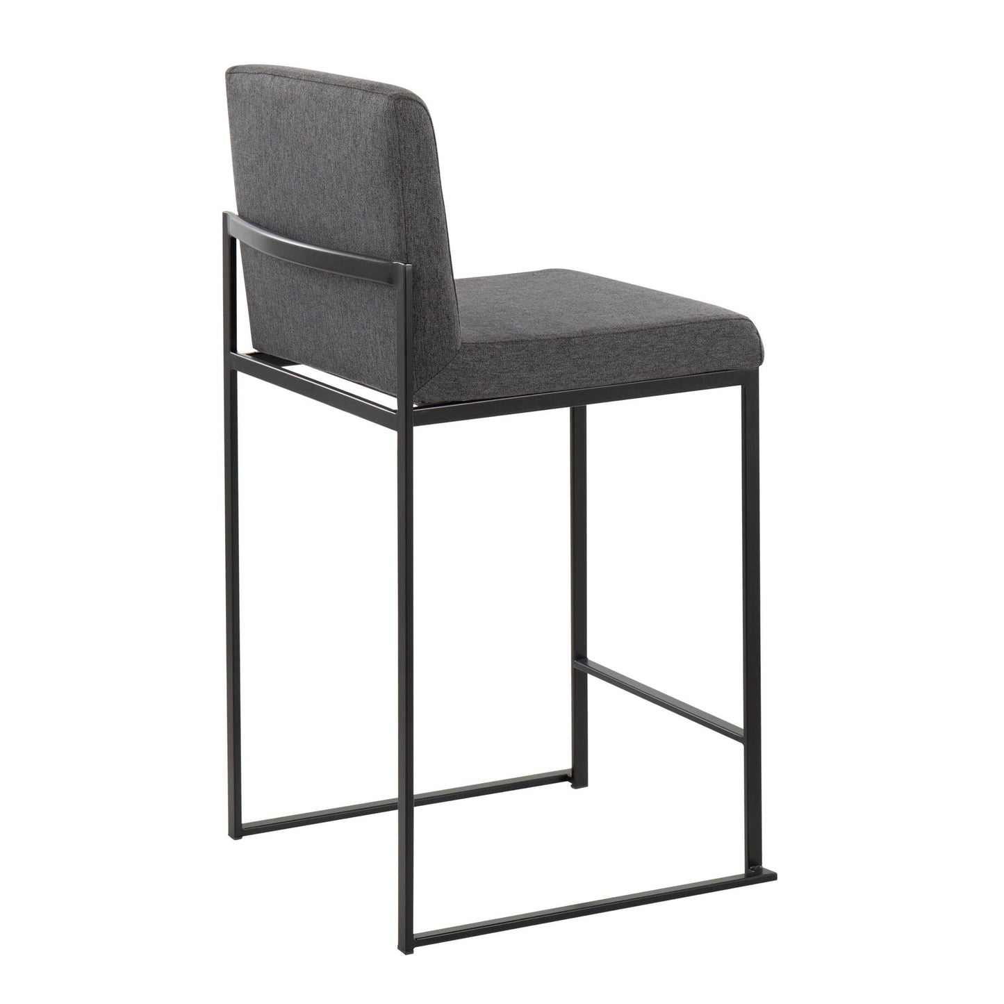 Majestic Office Furniture High Back 26" Fixed-Height Counter Stool - Set of 2