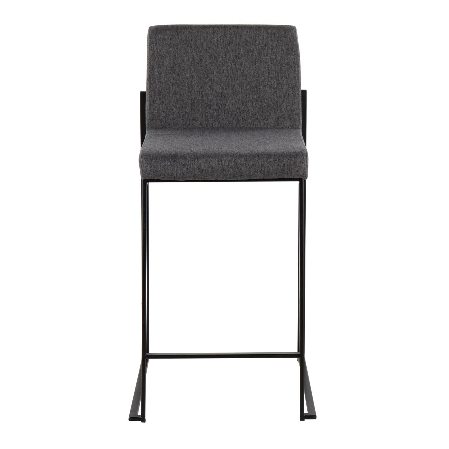 Majestic Office Furniture High Back 26" Fixed-Height Counter Stool - Set of 2