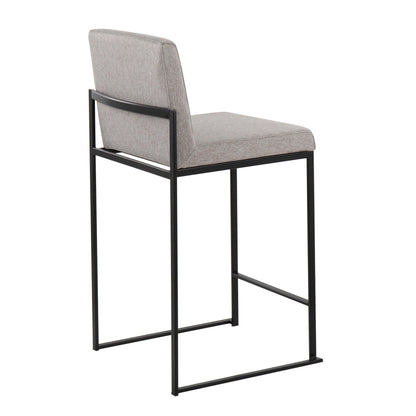 Majestic Office Furniture High Back 26" Fixed-Height Counter Stool - Set of 2