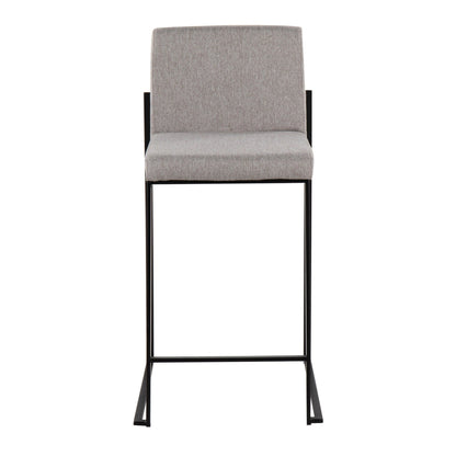 Majestic Office Furniture High Back 26" Fixed-Height Counter Stool - Set of 2