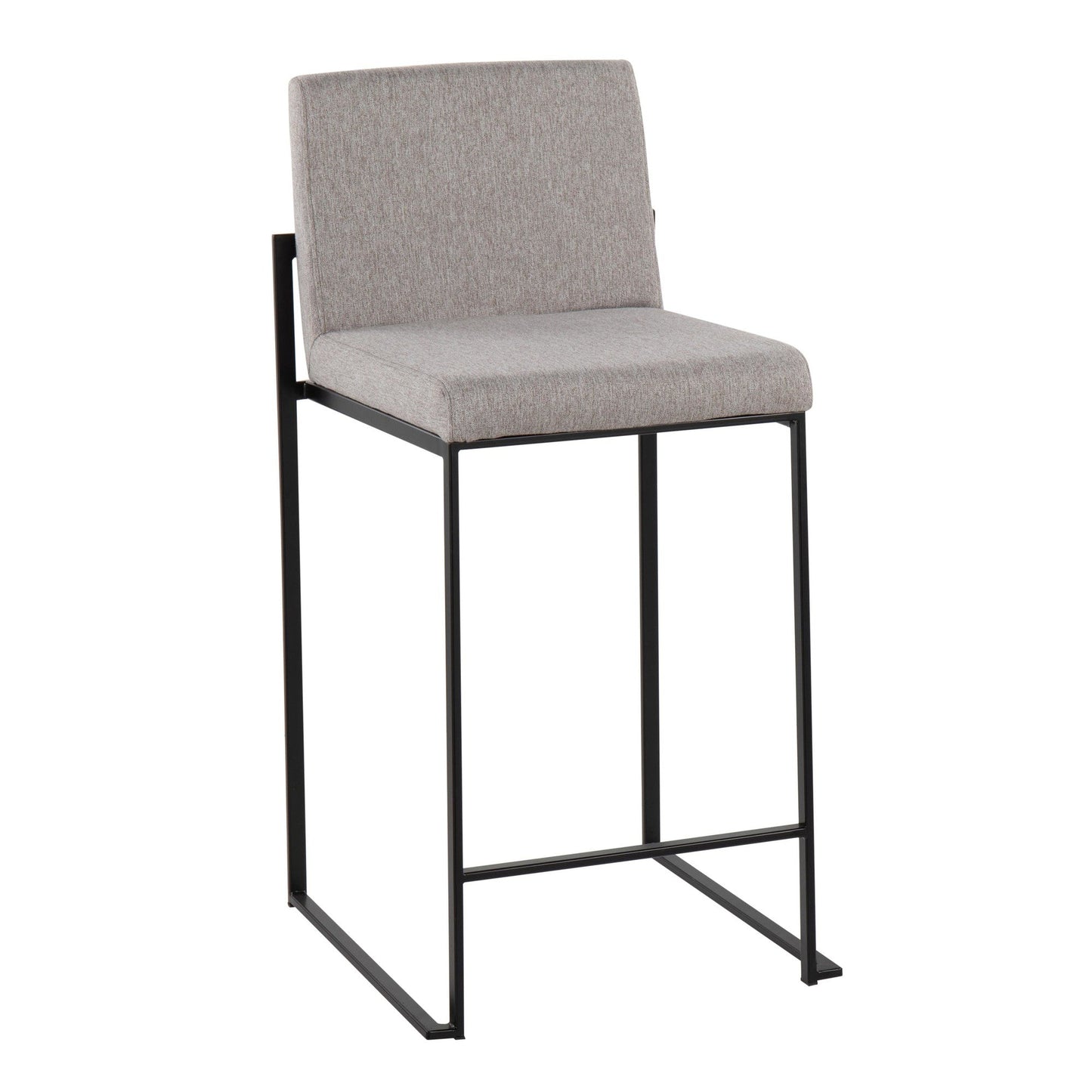 Majestic Office Furniture High Back 26" Fixed-Height Counter Stool - Set of 2
