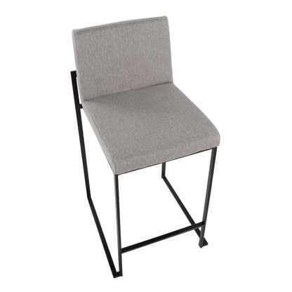 Majestic Office Furniture High Back 26" Fixed-Height Counter Stool - Set of 2