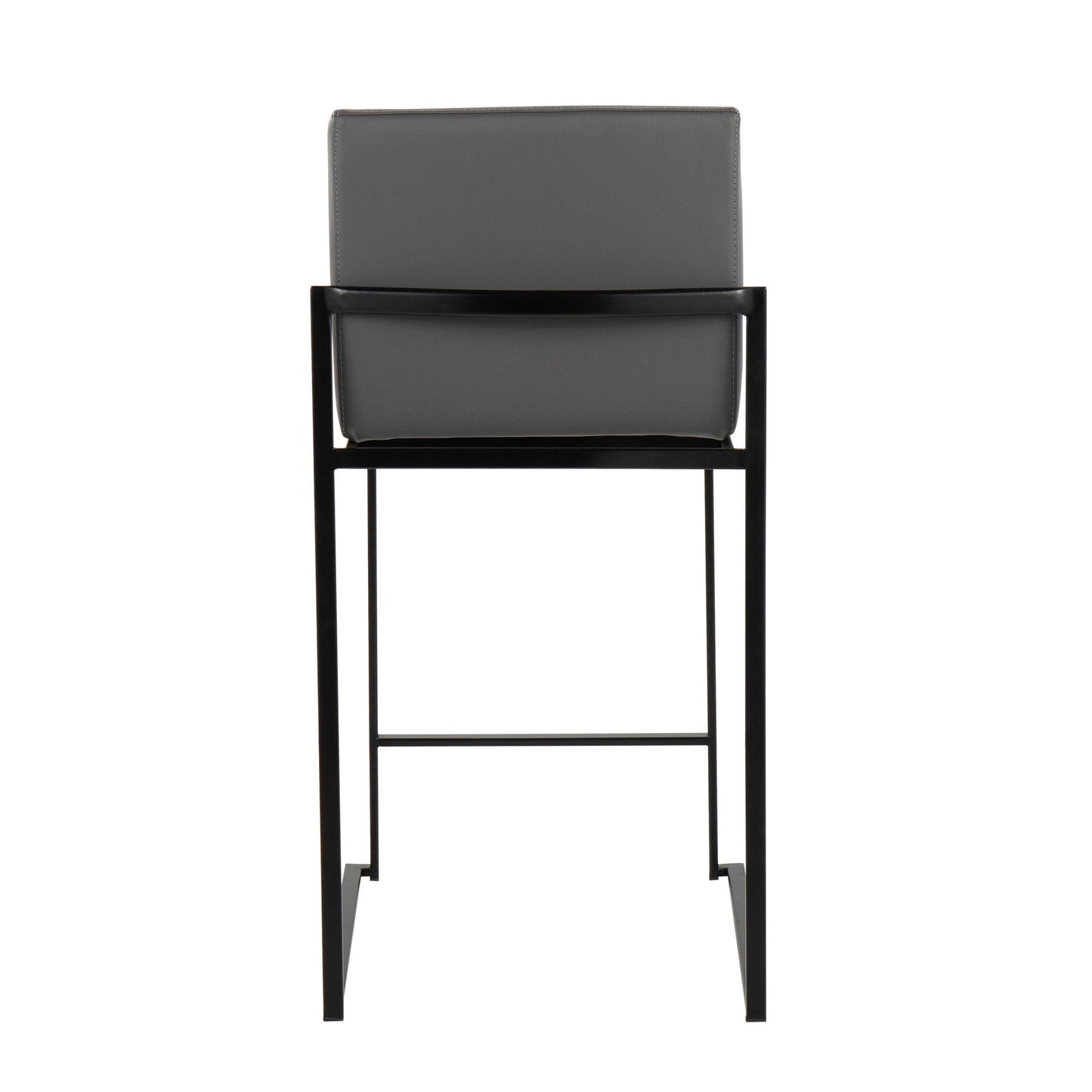 Majestic Office Furniture High Back 26" Fixed-Height Counter Stool - Set of 2