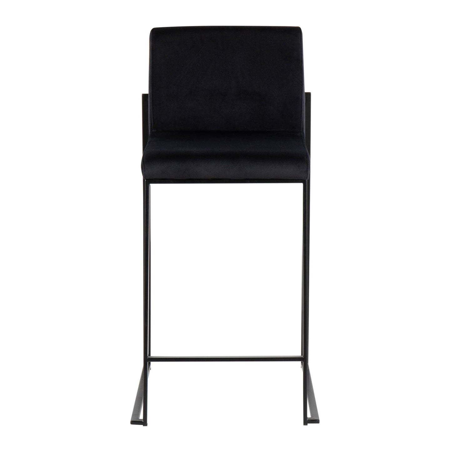 Majestic Office Furniture High Back 26" Fixed-Height Counter Stool - Set of 2