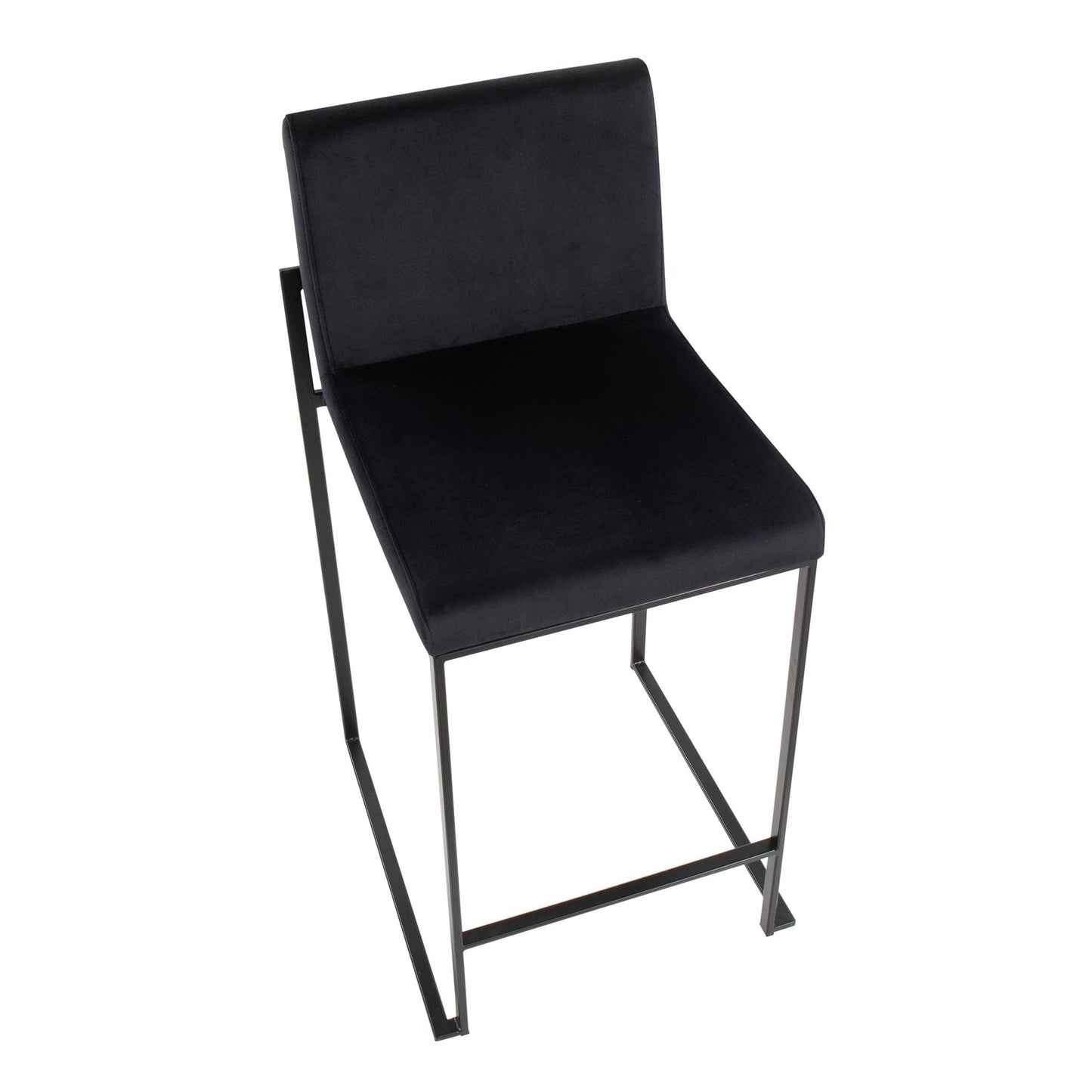 Majestic Office Furniture High Back 26" Fixed-Height Counter Stool - Set of 2