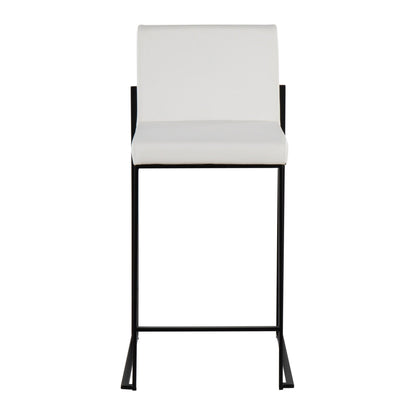 Majestic Office Furniture High Back 26" Fixed-Height Counter Stool - Set of 2