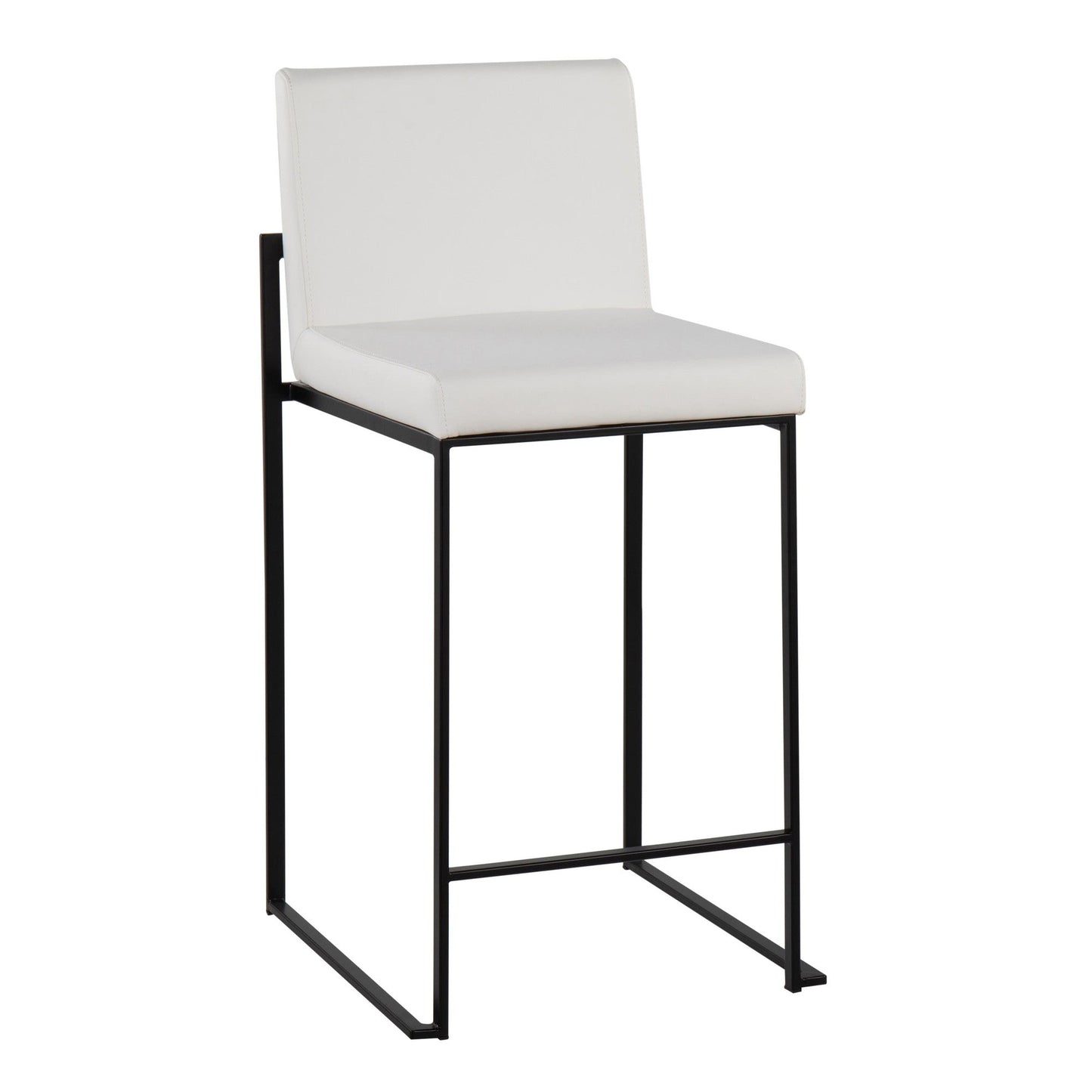 Majestic Office Furniture High Back 26" Fixed-Height Counter Stool - Set of 2
