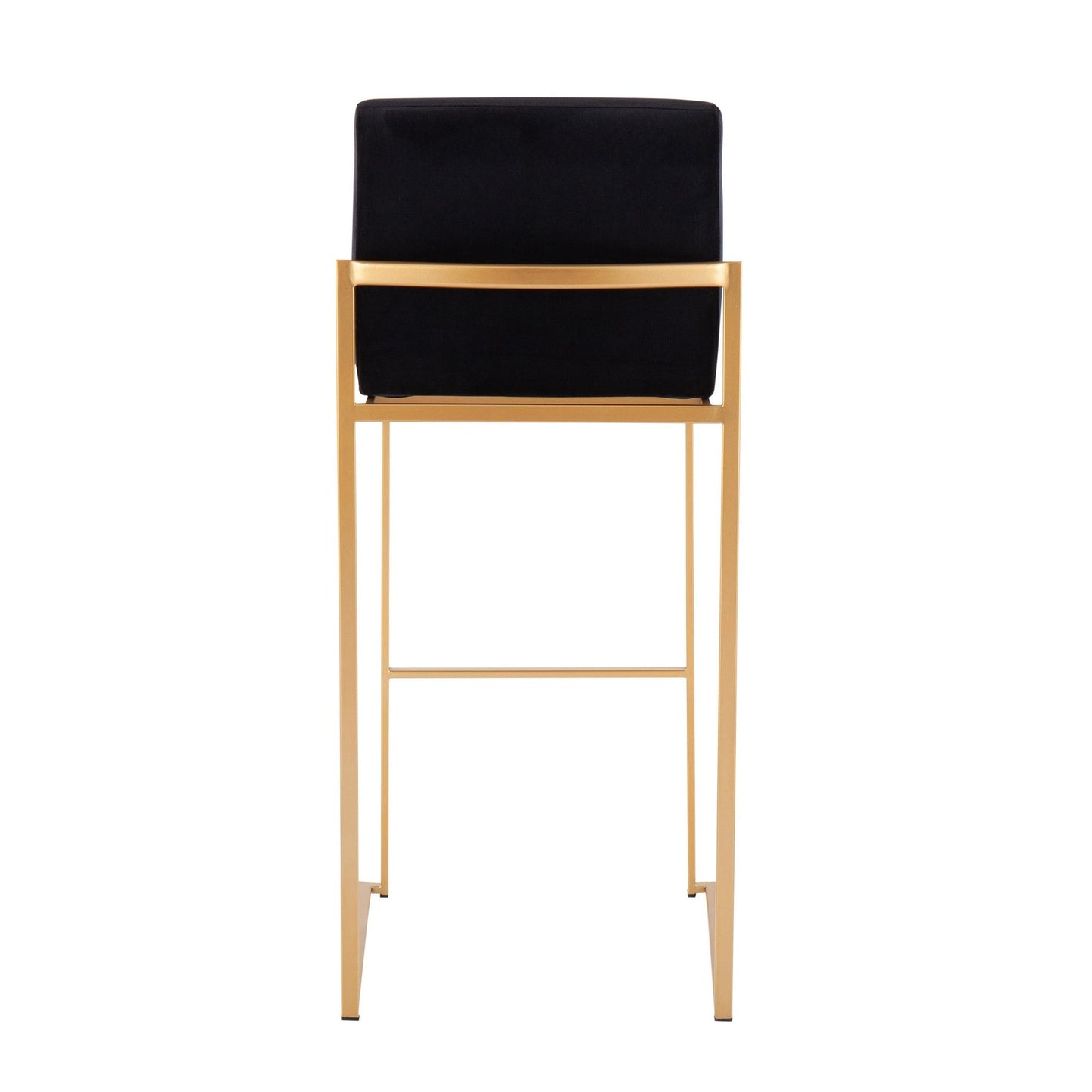Majestic Office Furniture High Back 30" Fixed-Height Barstool - Set of 2