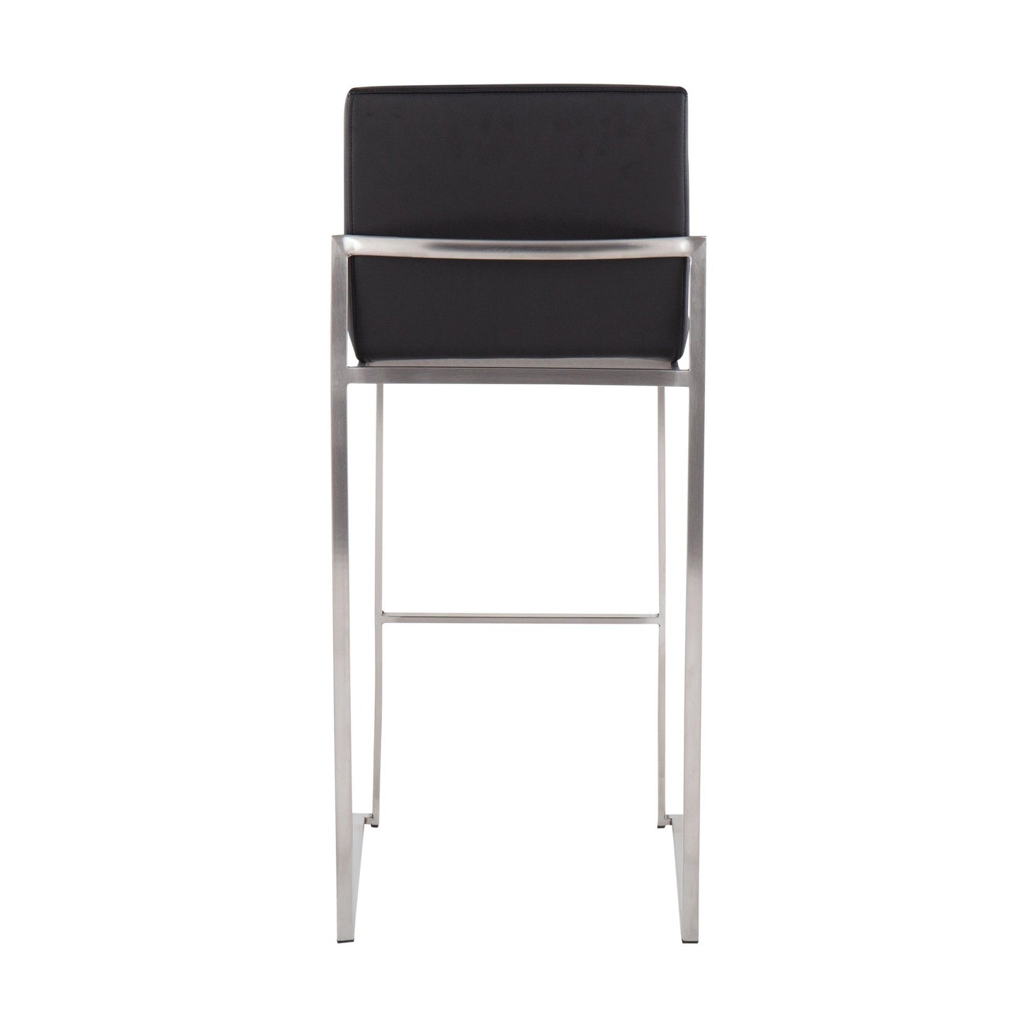 Majestic Office Furniture High Back 30" Fixed-Height Barstool - Set of 2