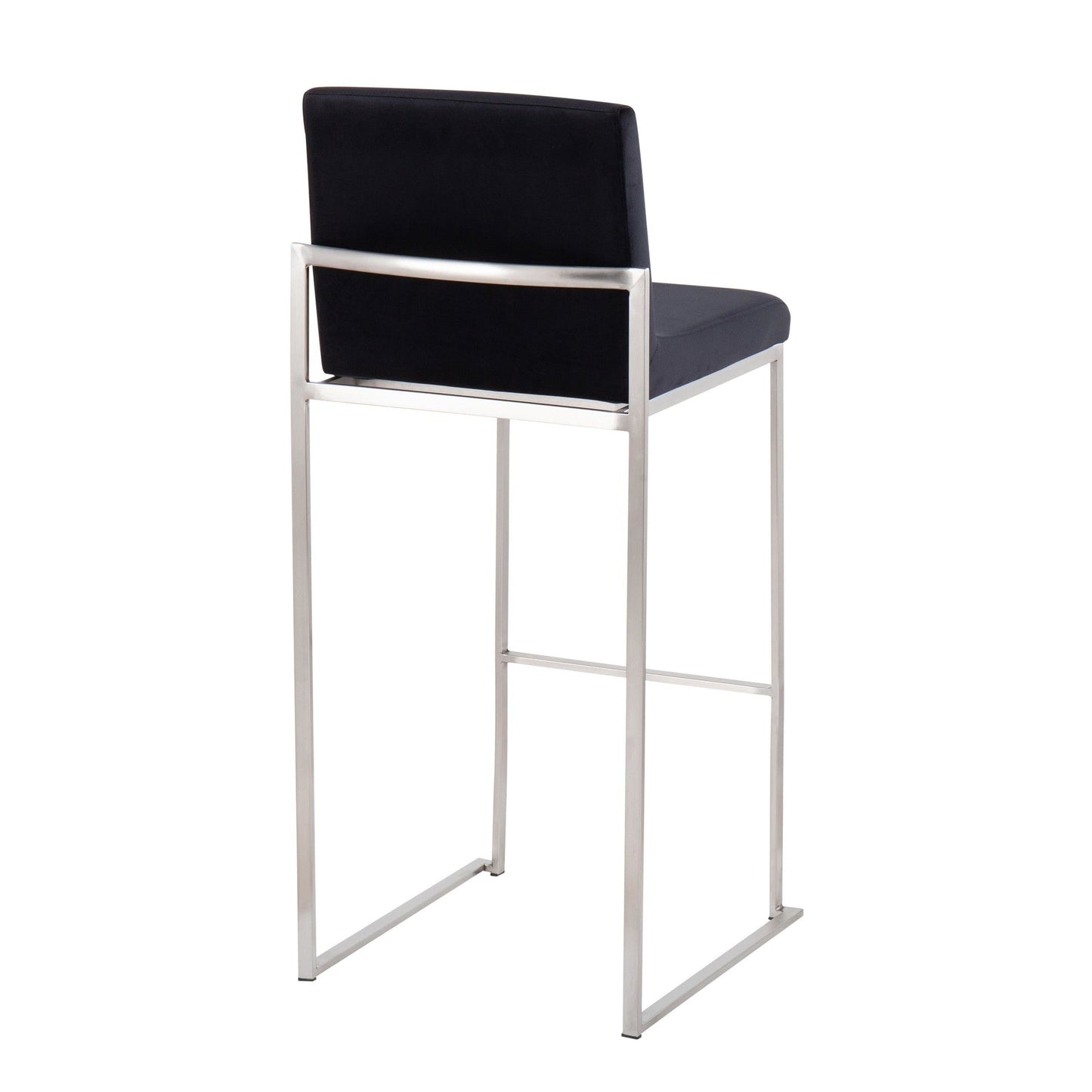 Majestic Office Furniture High Back 30" Fixed-Height Barstool - Set of 2