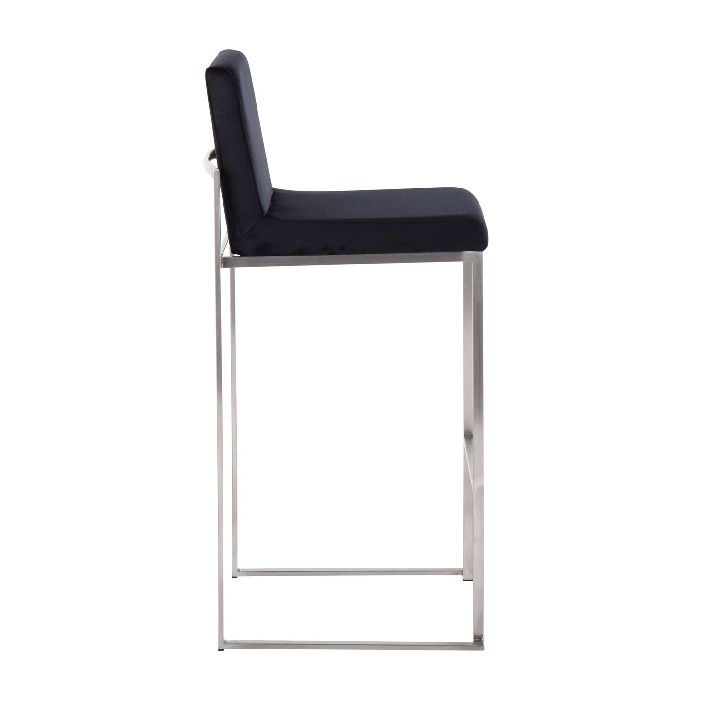 Majestic Office Furniture High Back 30" Fixed-Height Barstool - Set of 2