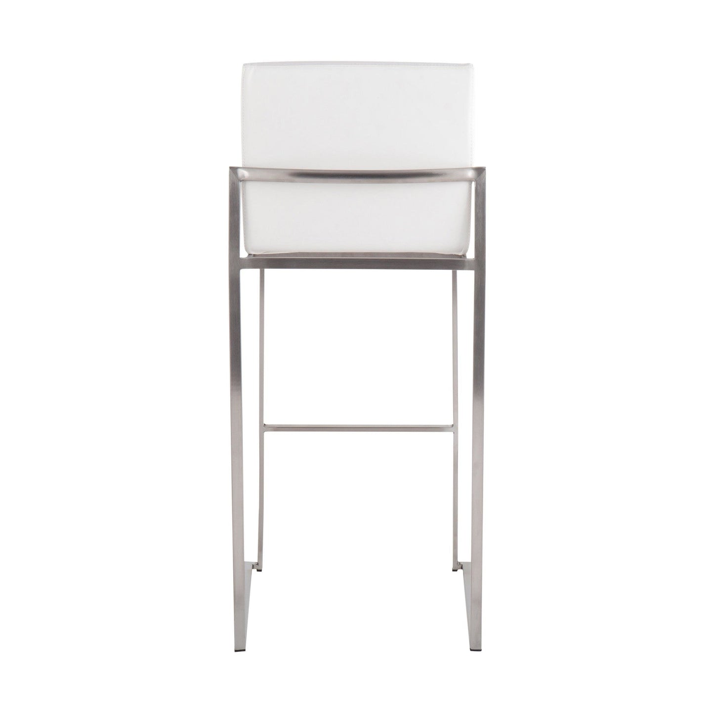 Majestic Office Furniture High Back 30" Fixed-Height Barstool - Set of 2