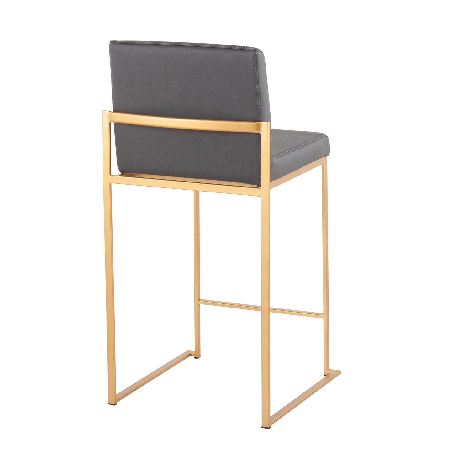 Majestic Office Furniture High Back 26" Fixed-Height Counter Stool - Set of 2