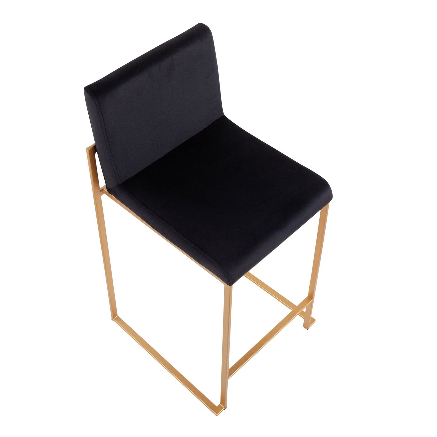Majestic Office Furniture High Back 26" Fixed-Height Counter Stool - Set of 2