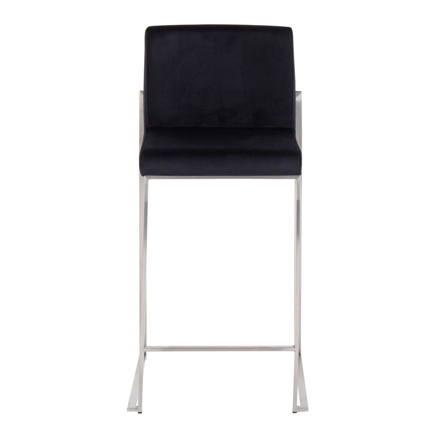Majestic Office Furniture High Back 26" Fixed-Height Counter Stool - Set of 2