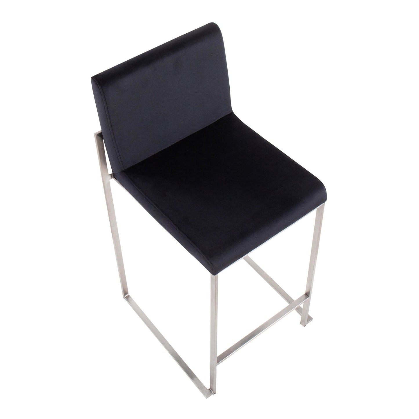 Majestic Office Furniture High Back 26" Fixed-Height Counter Stool - Set of 2