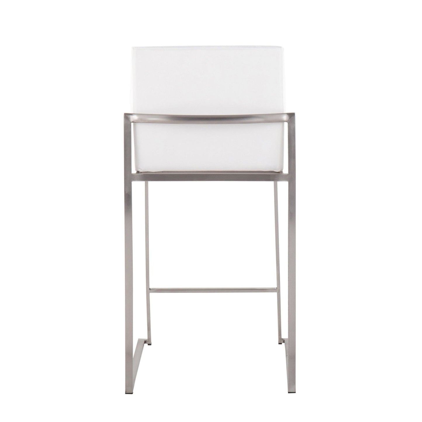 Majestic Office Furniture High Back 26" Fixed-Height Counter Stool - Set of 2
