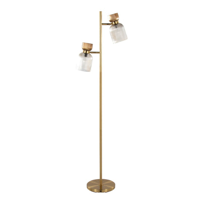 Majestic Office Furniture 62" Metal Floor Lamp