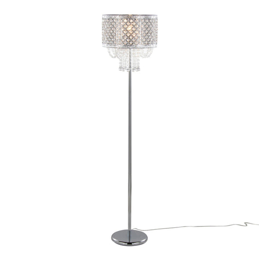 Majestic Office Furniture Sleek 60" Metal Floor Lamp