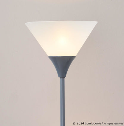 Majestic Office Furniture Pix 72" Metal Floor Lamp