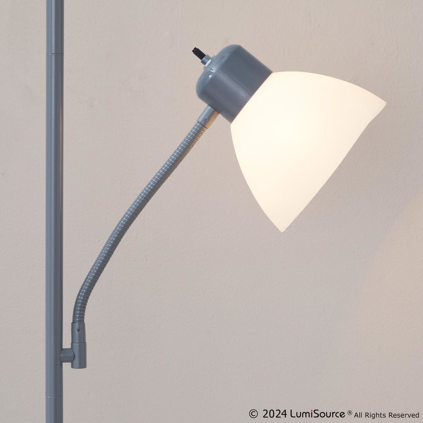 Majestic Office Furniture Pix 72" Metal Floor Lamp