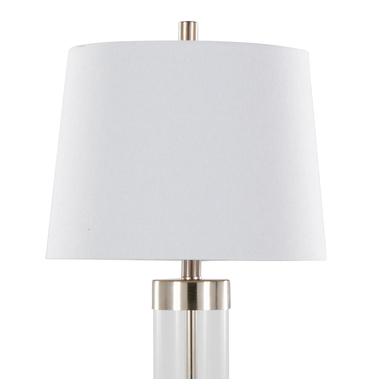 Lumisource Glacier 30" Glass Table Lamp - Set of 2