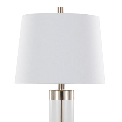 Lumisource Glacier 30" Glass Table Lamp - Set of 2