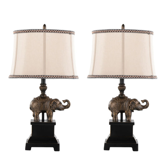 Majestic Office Furniture 27" Polyresin Table Lamp - Set of 2