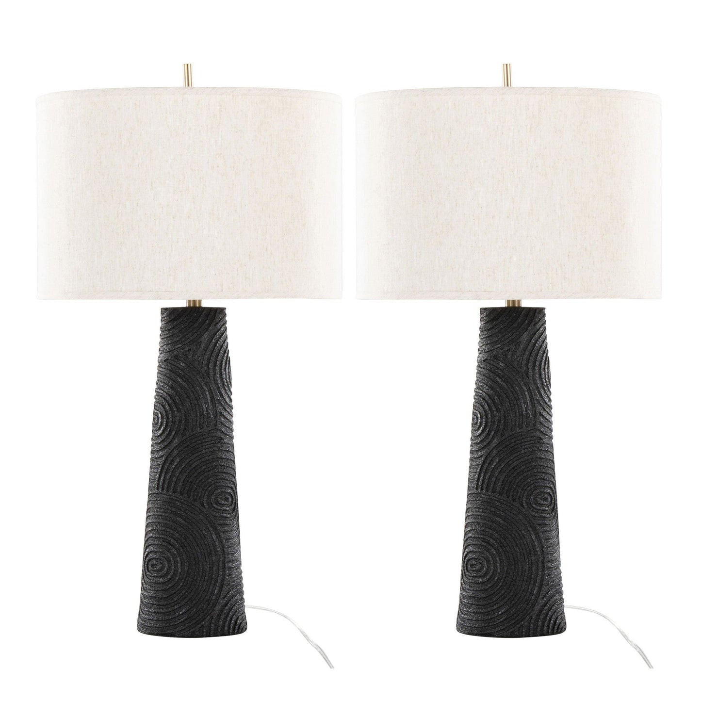 Lumisource Kona 31" Polyresin Table Lamp - Set of 2