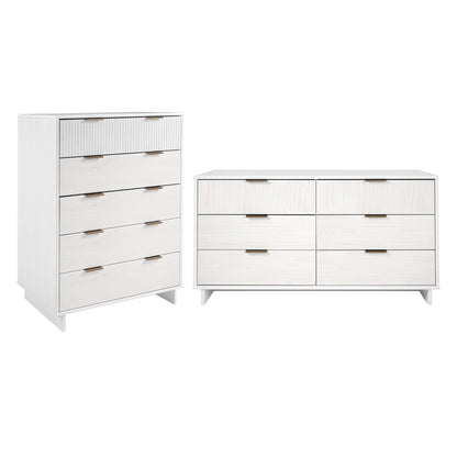 Manhattan Comfort 2-Piece Granville Chest and Double Dresser
