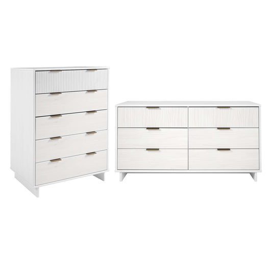 Manhattan Comfort 2-Piece Granville Chest and Double Dresser
