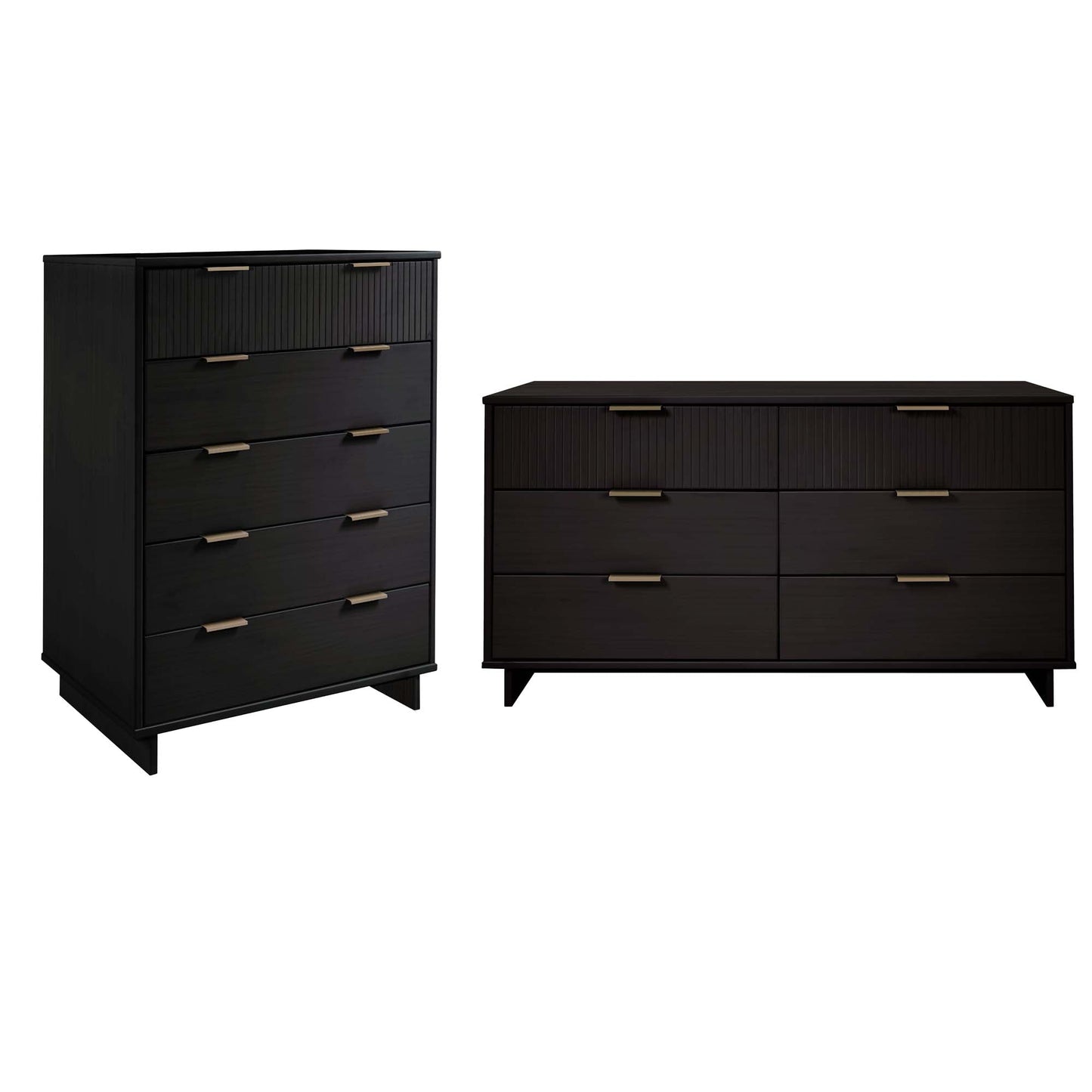 Manhattan Comfort 2-Piece Granville Chest and Double Dresser