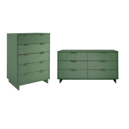 Manhattan Comfort 2-Piece Granville Chest and Double Dresser