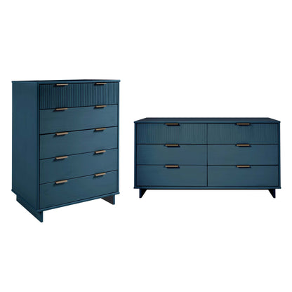 Manhattan Comfort 2-Piece Granville Chest and Double Dresser