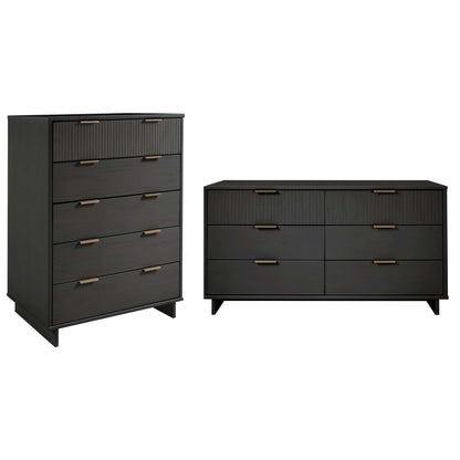 Manhattan Comfort 2-Piece Granville Chest and Double Dresser