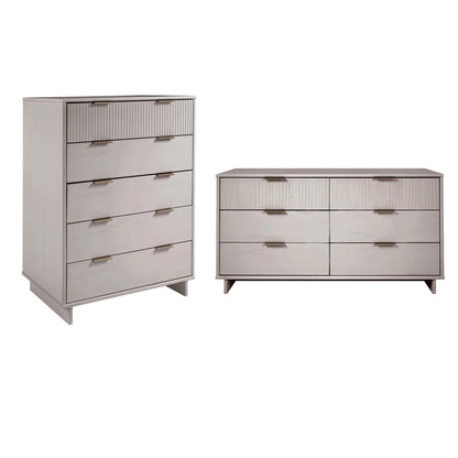 Manhattan Comfort 2-Piece Granville Chest and Double Dresser