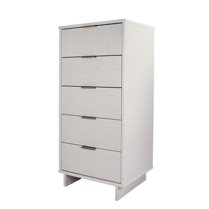 Manhattan Comfort 3-Piece Granville Dresser Set - Tall Narrow, Double Dresser, and Nightstand