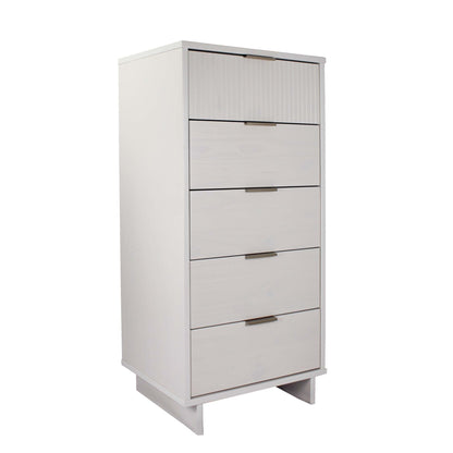 Manhattan Comfort 3-Piece Granville Dresser Set - Tall Narrow, Double Dresser, and Nightstand