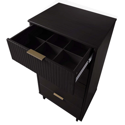 Manhattan Comfort 3-Piece Granville Dresser Set - Tall Narrow, Double Dresser, and Nightstand