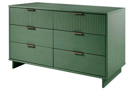 Manhattan Comfort 3-Piece Granville Dresser Set - Tall Narrow, Double Dresser, and Nightstand