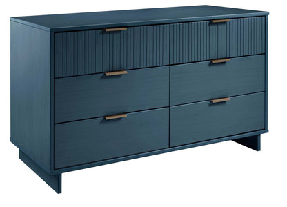 Manhattan Comfort 3-Piece Granville Dresser Set - Tall Narrow, Double Dresser, and Nightstand